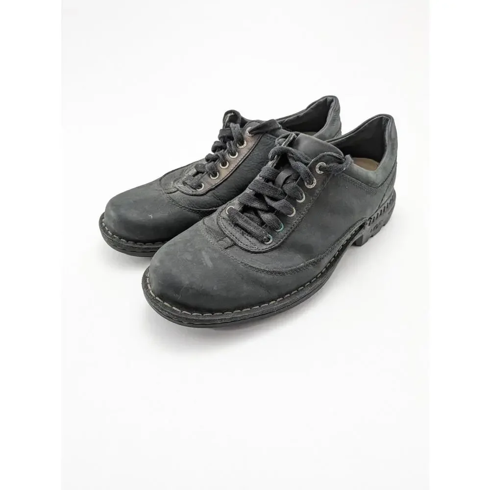 Mens Ugg Australia‎ Oxford Black Leather Casual Outdoor Shoes 5622 Size 10.5